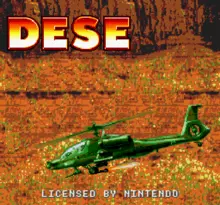 Image n° 4 - screenshots  : Desert Strike - Return to the Gulf